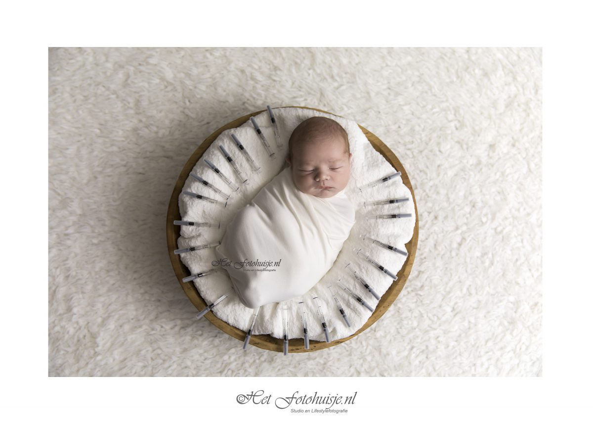 Mooie Mason geboren met behulp van IVF